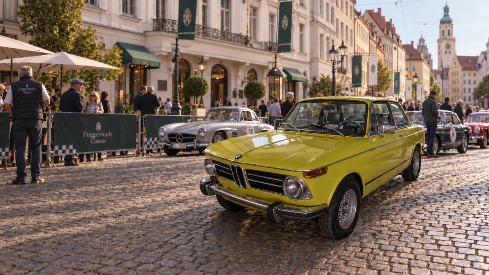 BMW 2002 tii von Ralph Herberg und Leonard Iuhasz für die Fuggerstadt Classic 2026